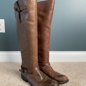 Steve Madden Leather Riding Boots
